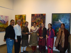 Kashmiri artists present their work in Delhi